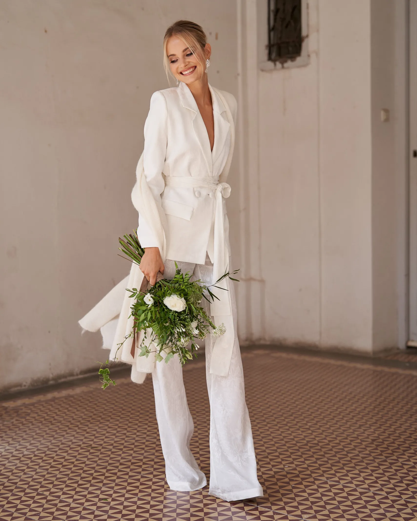 Miphai Blazer Chelsea Blanca
