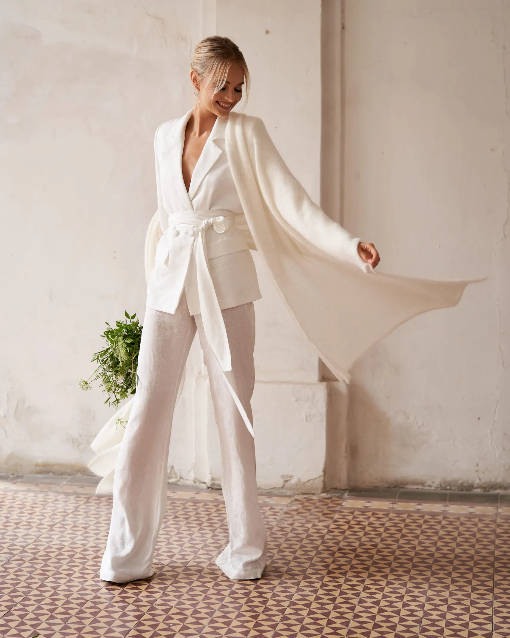 Miphai Blazer Chelsea Blanca