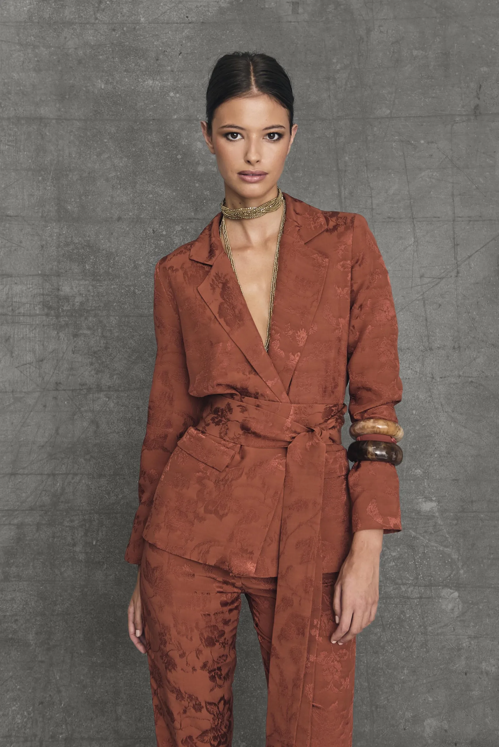 Miphai Blazer Chelsea Terracota
