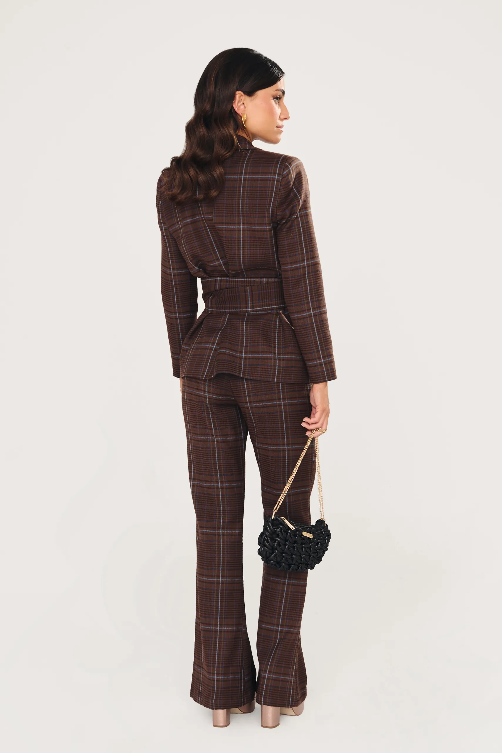 Miphai Blazer Oxford Marron