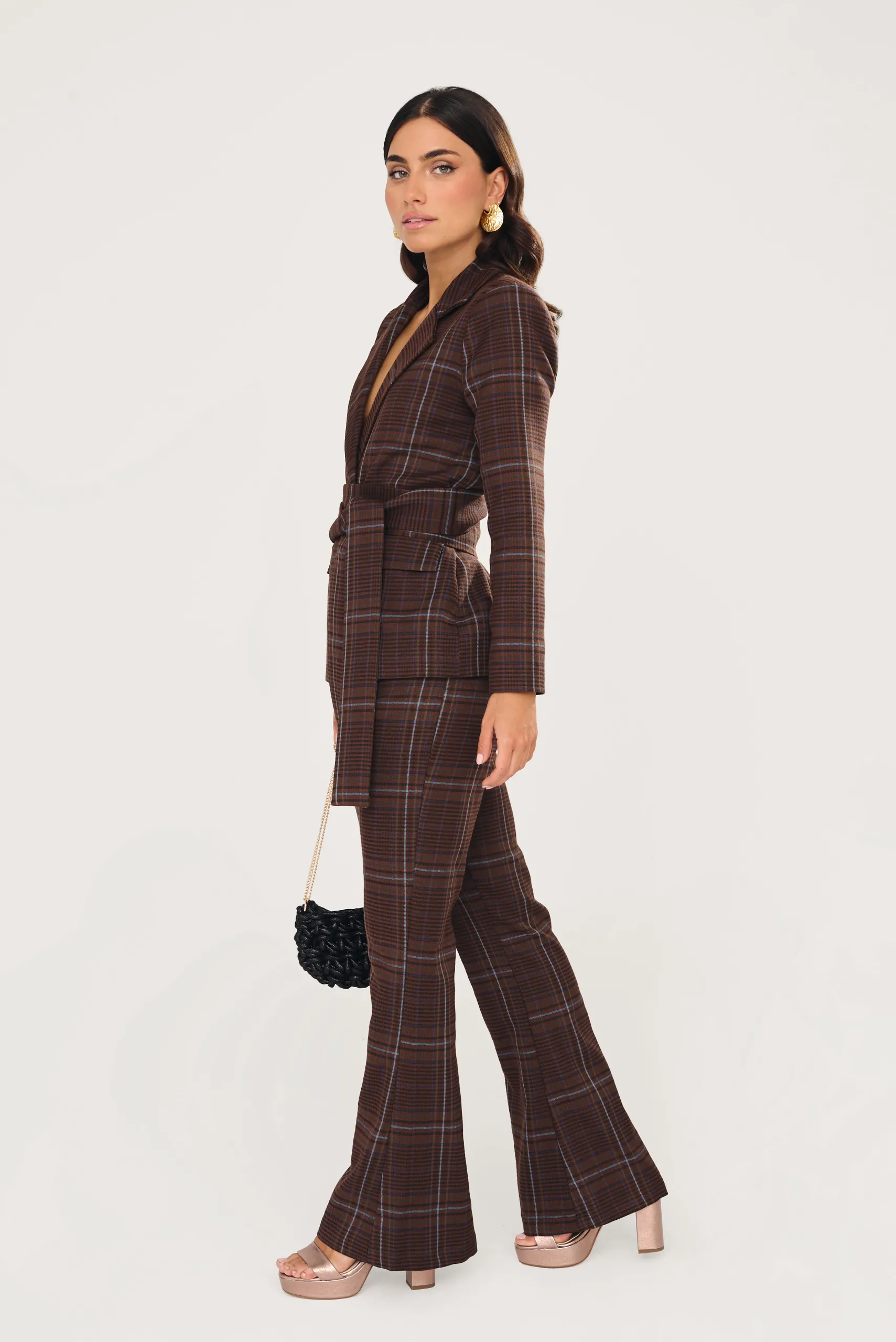 Miphai Blazer Oxford Marron
