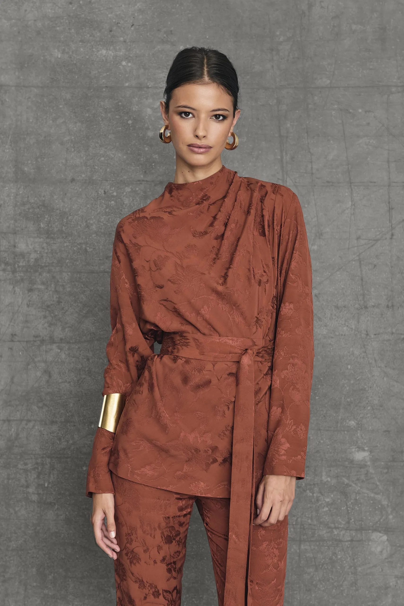 Miphai Blusa Chelsea Terracota