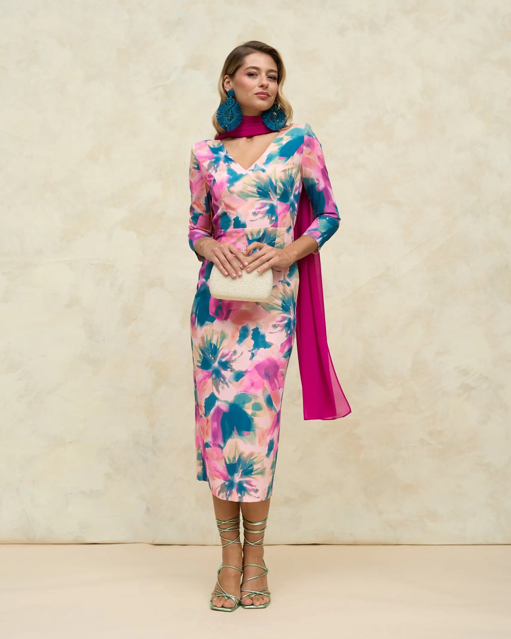 Miphai Chal Gala Magenta