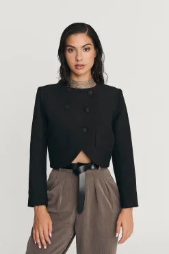 Miphai Chaqueta Camden Negra