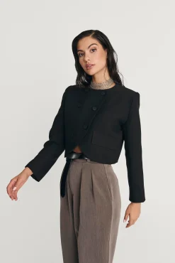 Miphai Chaqueta Camden Negra