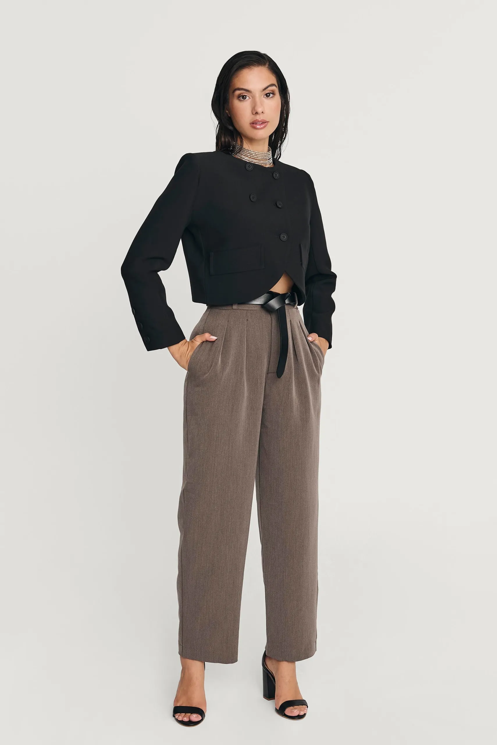 Miphai Chaqueta Camden Negra