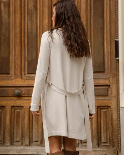 Miphai Chaqueta punto Niza beige