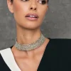 Miphai Choker Mayfair Plateado
