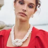 Miphai Collar A Lanzada Blanco Corto