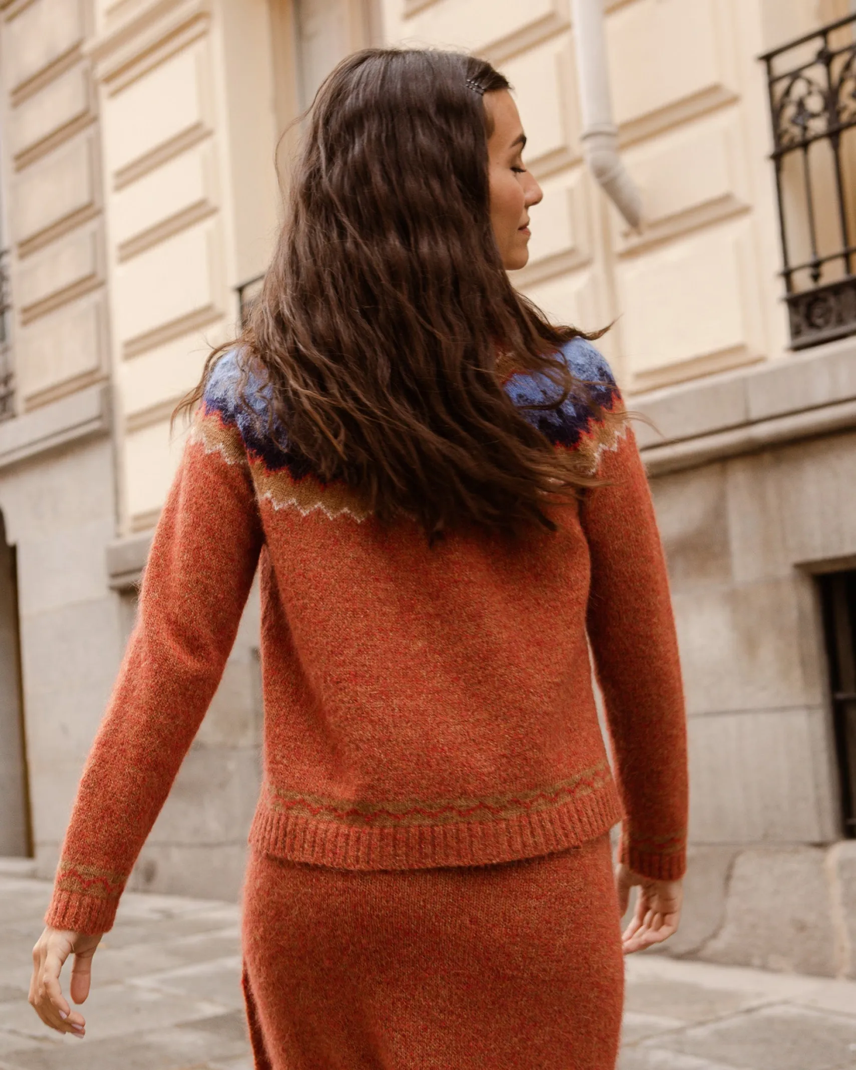 Miphai Jersey punto Annecy naranja