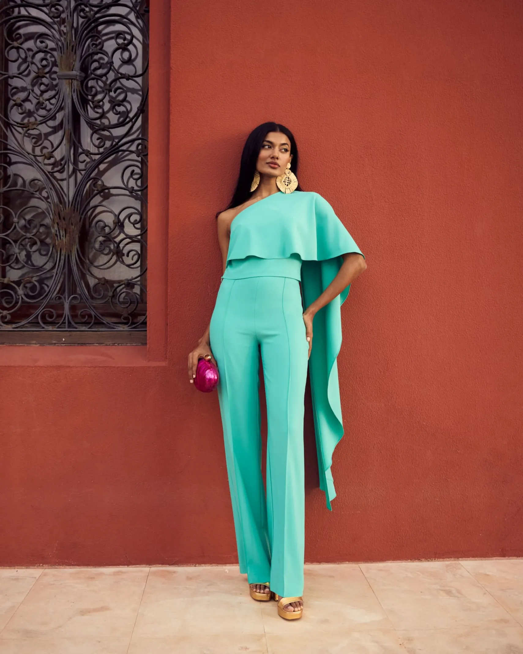 Miphai Pantalón Thai Verde Tiffany