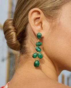 Miphai Pendientes Coria Verde