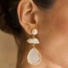 Miphai Pendientes Sierpes Blanco