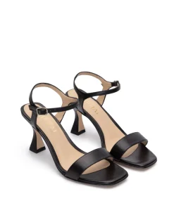 Miphai Sandalias Marilyn de piel Negra