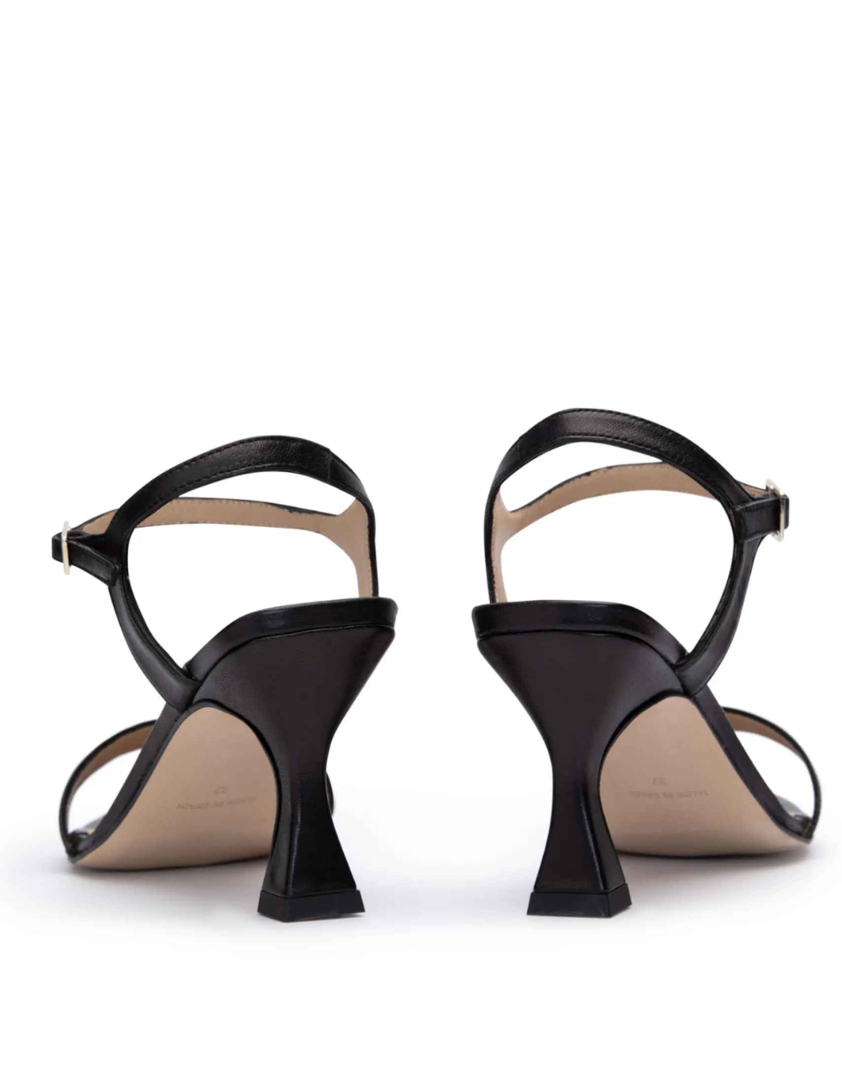 Miphai Sandalias Marilyn de piel Negra