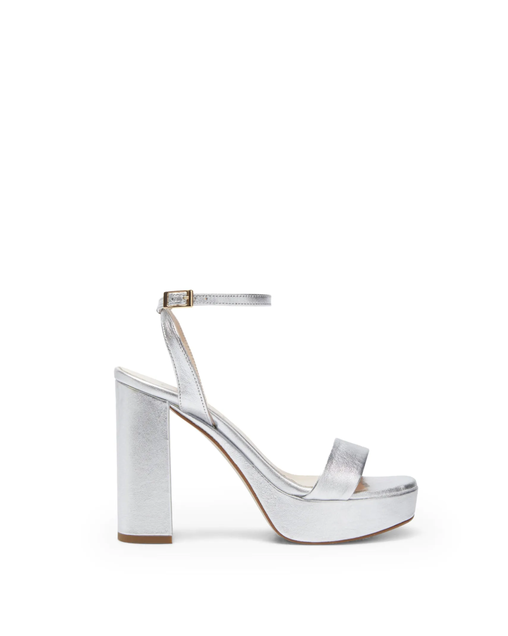 Miphai Sandalias Zahara de piel Plata