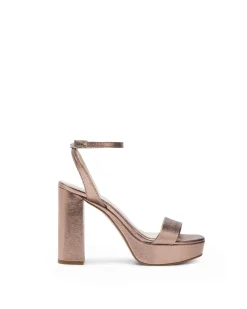 Miphai Sandalias Zahara de piel Bronce