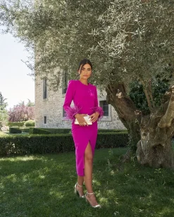Miphai Vestido Carmen Buganvilla