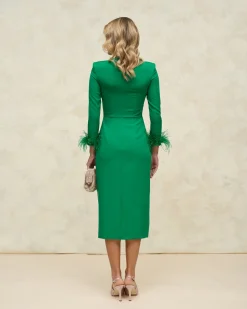 Miphai Vestido Carmen Verde