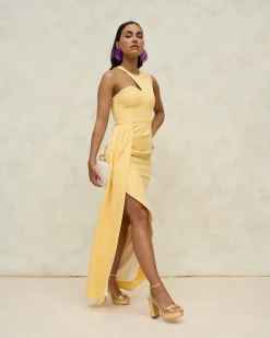 Miphai Vestido Corina Amarillo