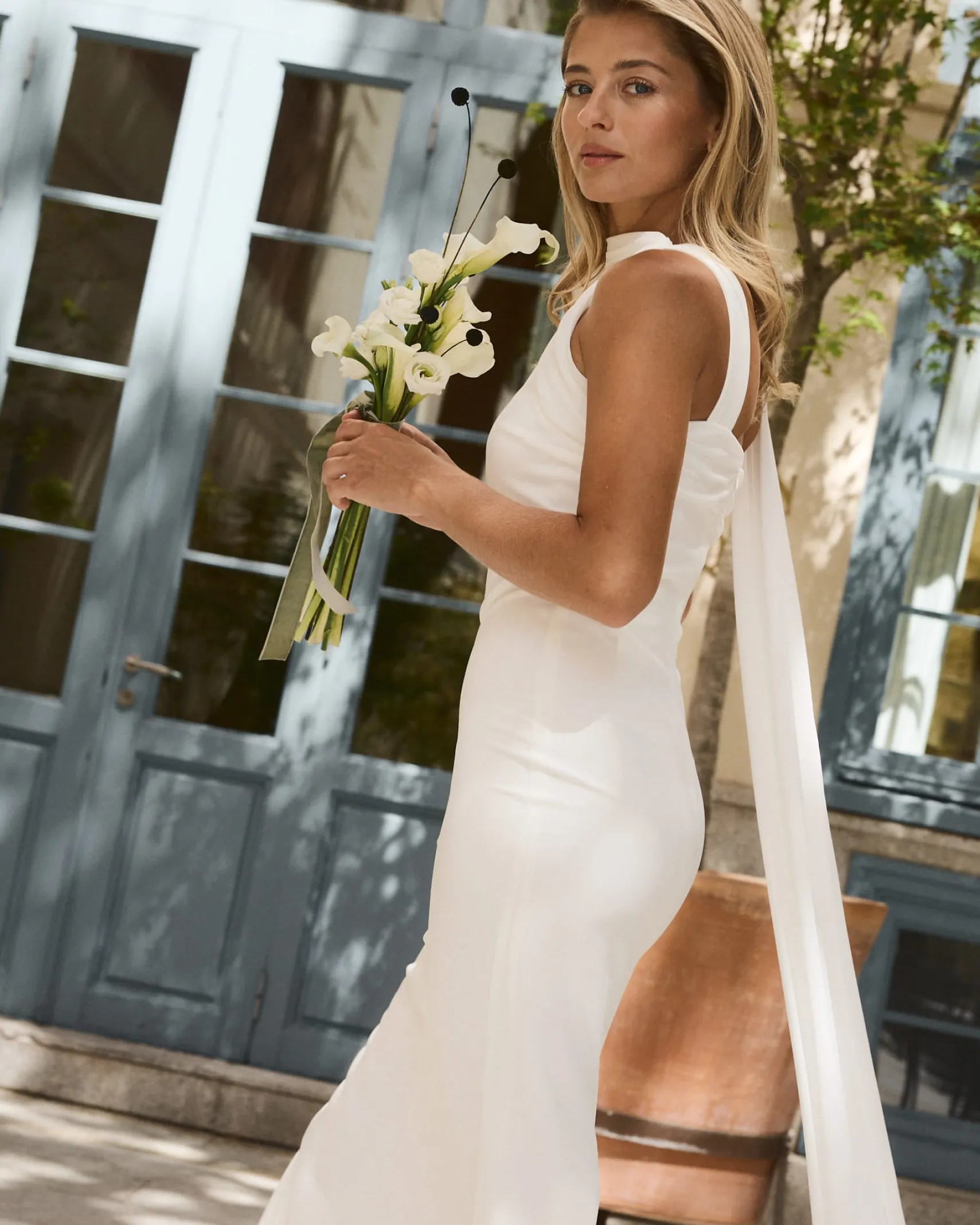 Miphai Vestido de Novia Largo Helena
