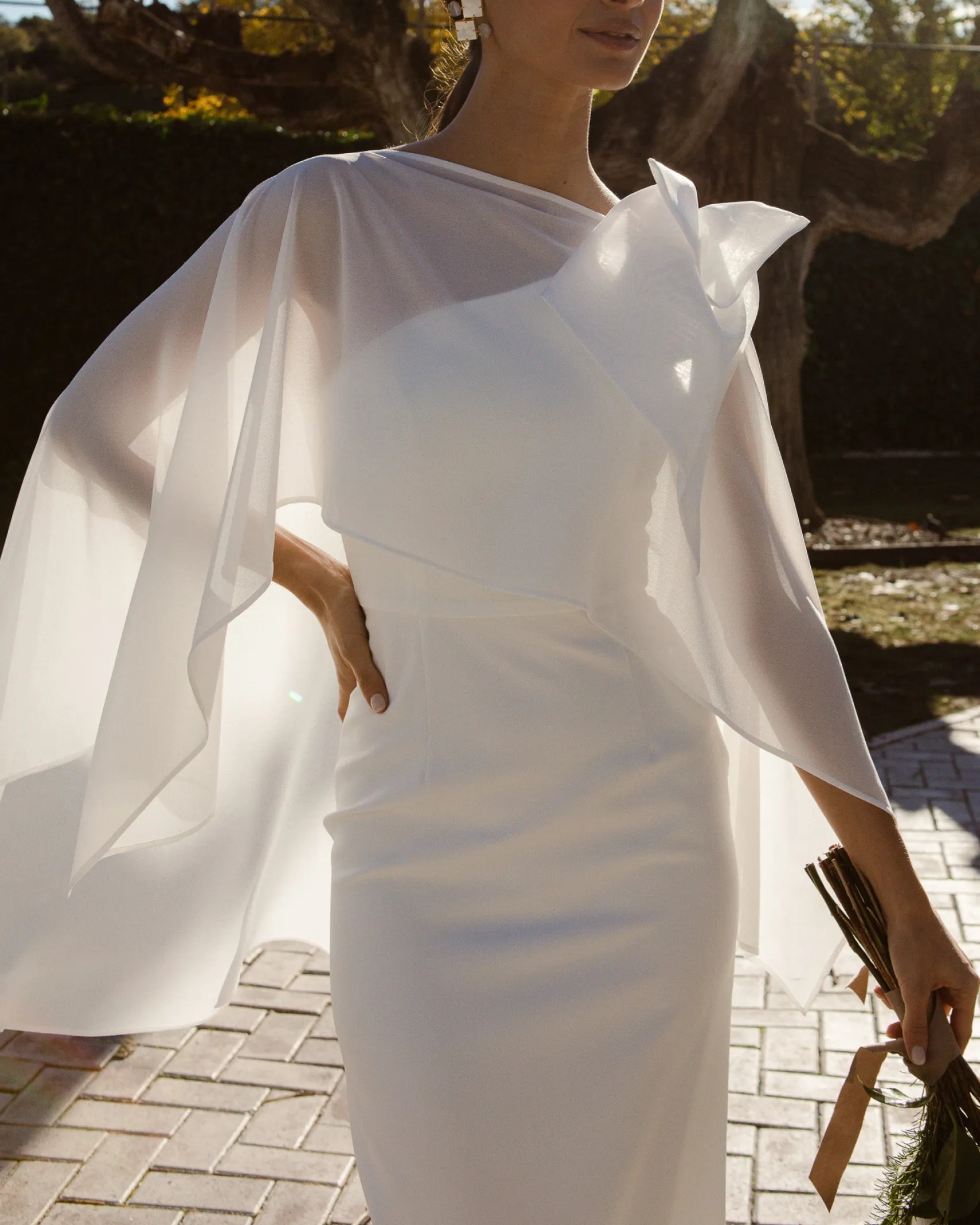 Miphai Vestido de Novia Pétalo