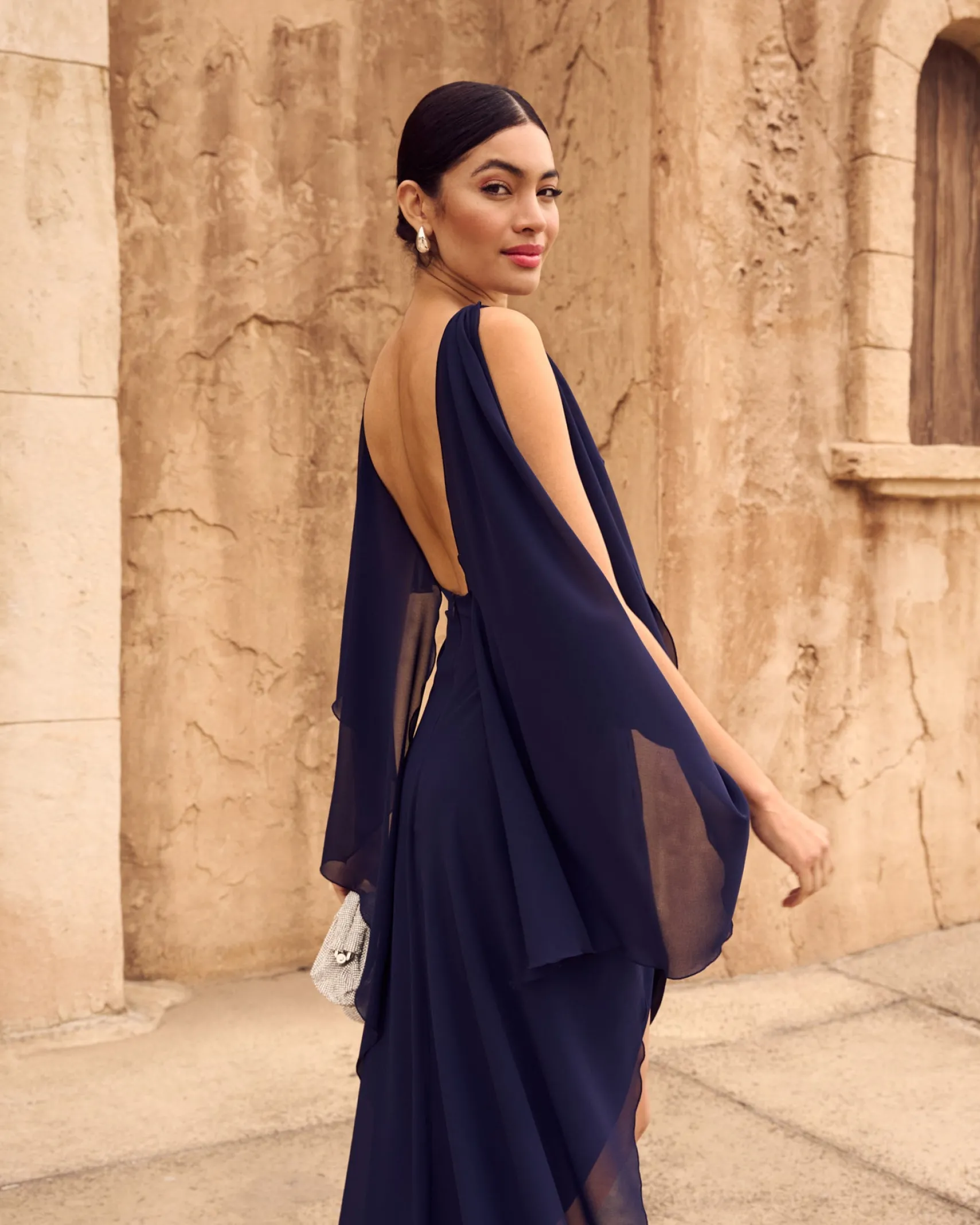 Miphai Vestido Grecia Marino