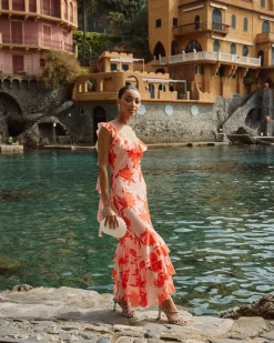 Miphai Vestido Hanna Naranja