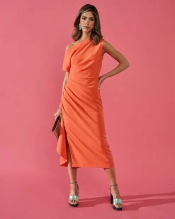 Miphai Vestido Lucia Naranja