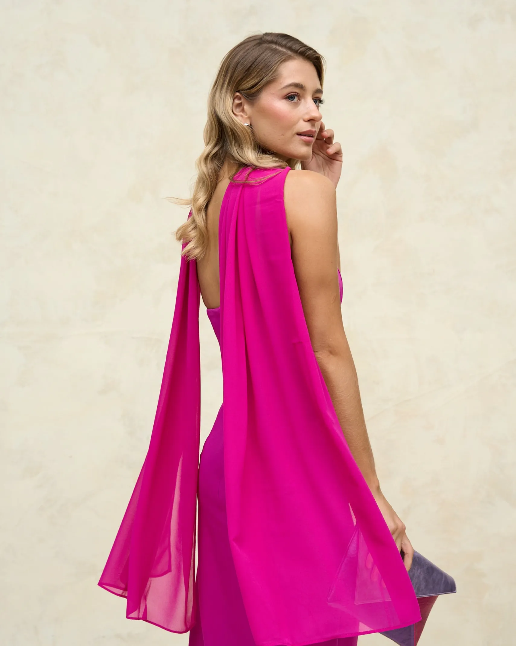 Miphai Vestido Macarena Buganvilla