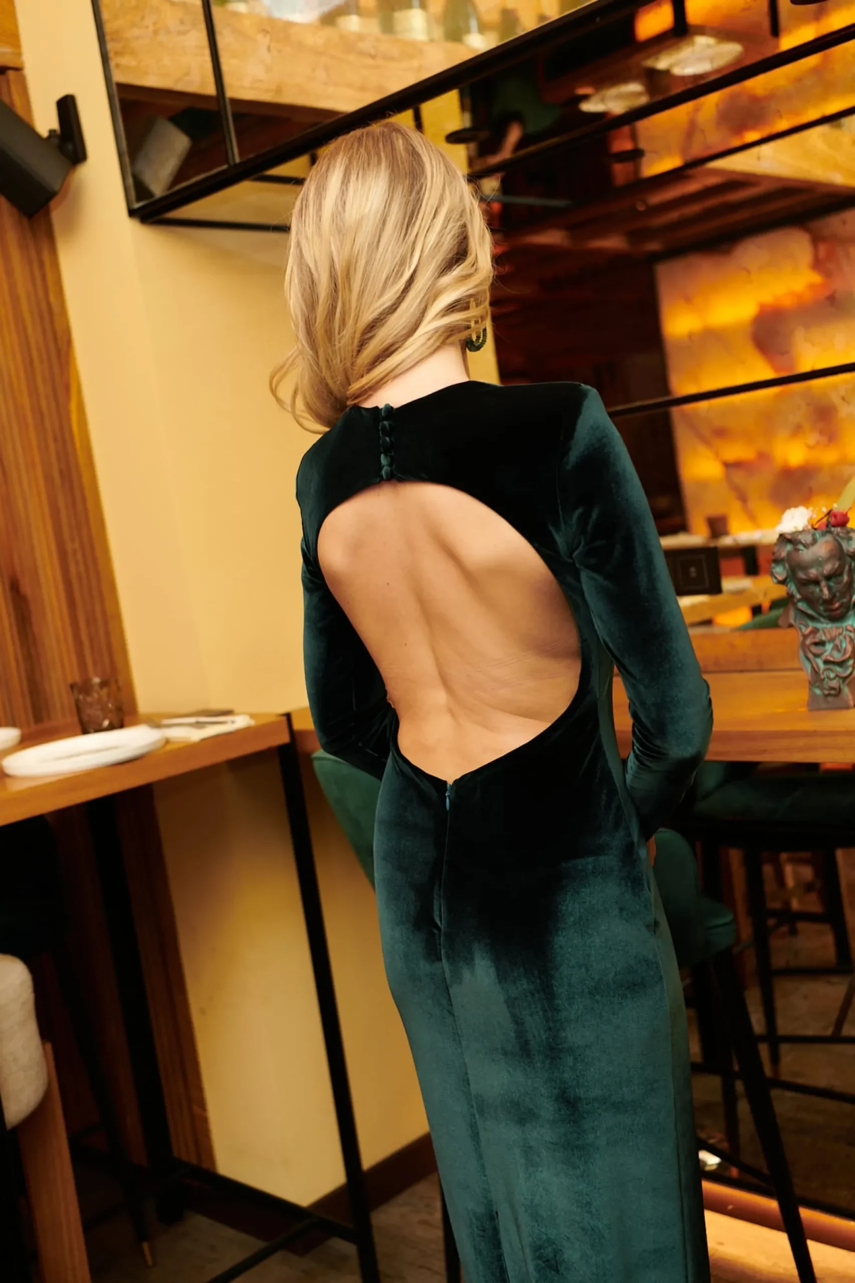 Miphai Vestido Manhattan Verde