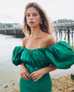 Miphai Vestido Midi Sabela Verde