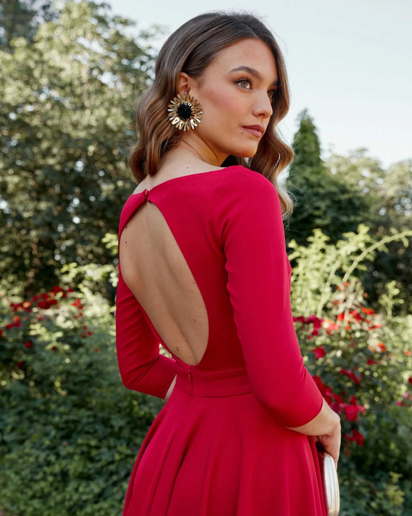 Miphai Vestido París Rojo
