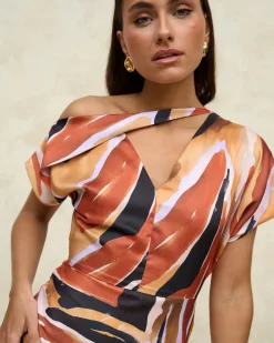 Miphai Vestido Romina Animal Print