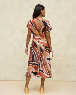 Miphai Vestido Romina Animal Print