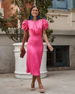 Miphai Vestido Sophie Rosa Chicle