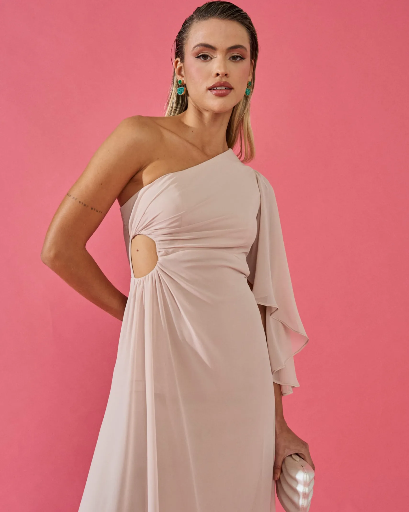 Miphai Vestido Valentina Nude