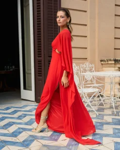 Miphai Vestido Valentina Rojo