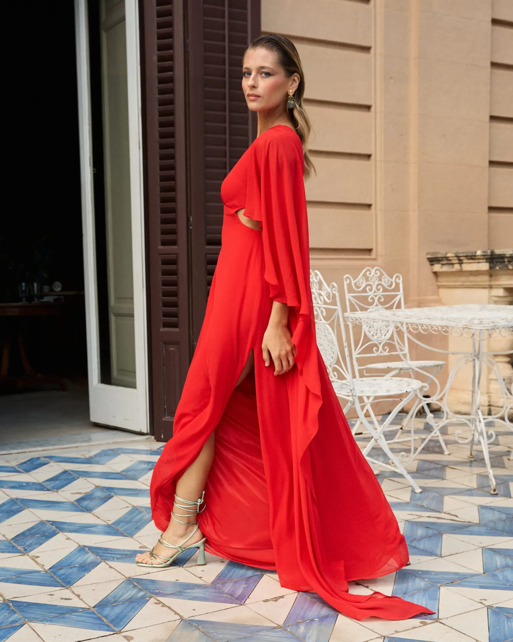 Miphai Vestido Valentina Rojo